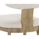 Rickett Weathered Oak / Dove Cream Dining Chair, Set Of 2